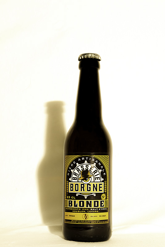 Bouteille de Bière blonde