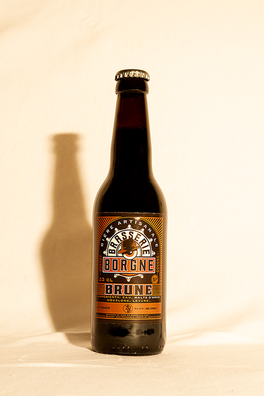 Bouteille de Bière brune